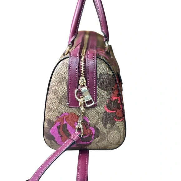 Coach Rowan Rose Signature Crossbody Satchel Set with Wallets (3 Piece Set) - Picture 5 of 15